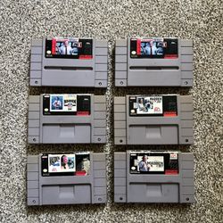 Super Nintendo Madden 93 to 97