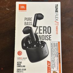 Jbl Tune Flex True Wireless Noise Cancelling Earbuds With Bluetooth