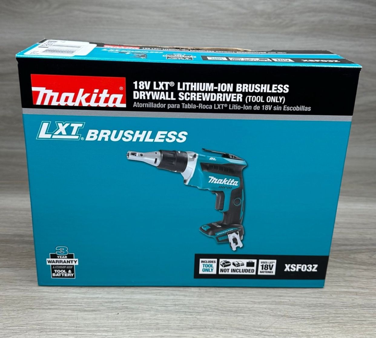 Makita New Drywall Screwgun 18v Brushless No Battery