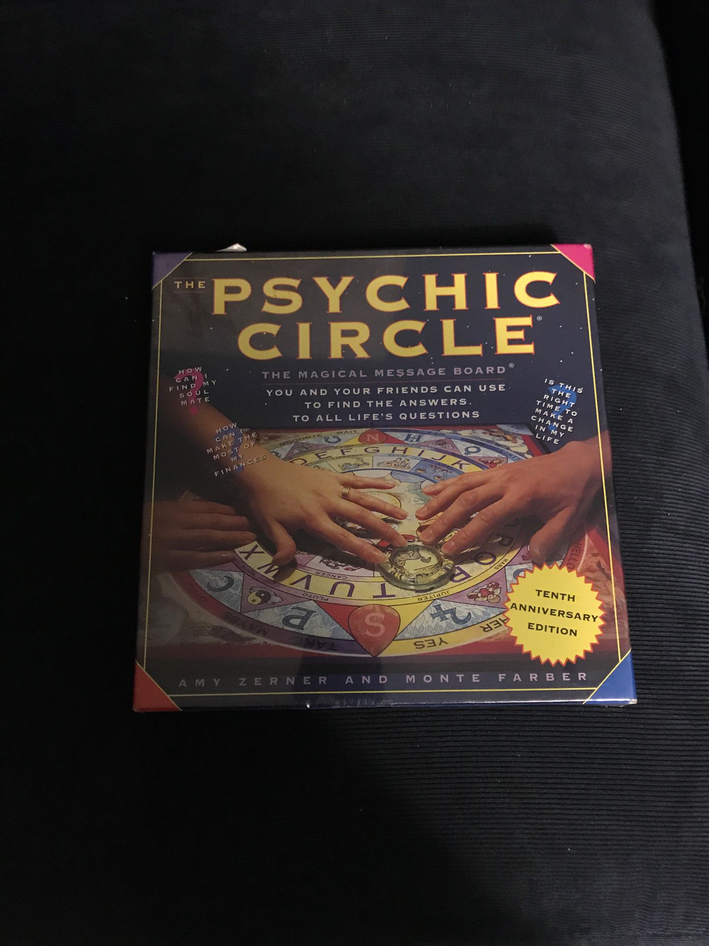 The Psychic Circle magical board game.
