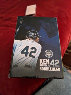 Ken Griffey Jr limited bobblehead 42 Jackie Robinson celebration