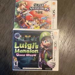 Super Smash Bros & Luigi’s Mansion Dark Moon 