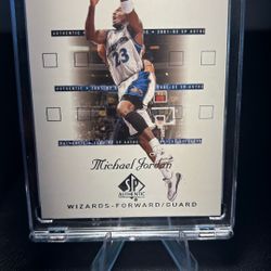 Michael Jordan Sp Authentic Upperdeck 