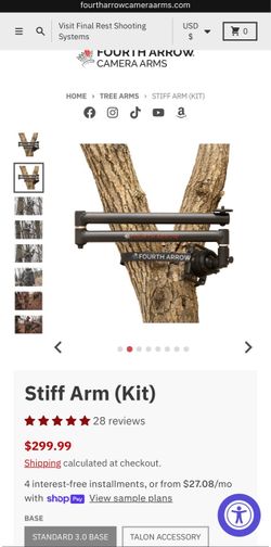 Fourth Arrow Camera Arm Kit