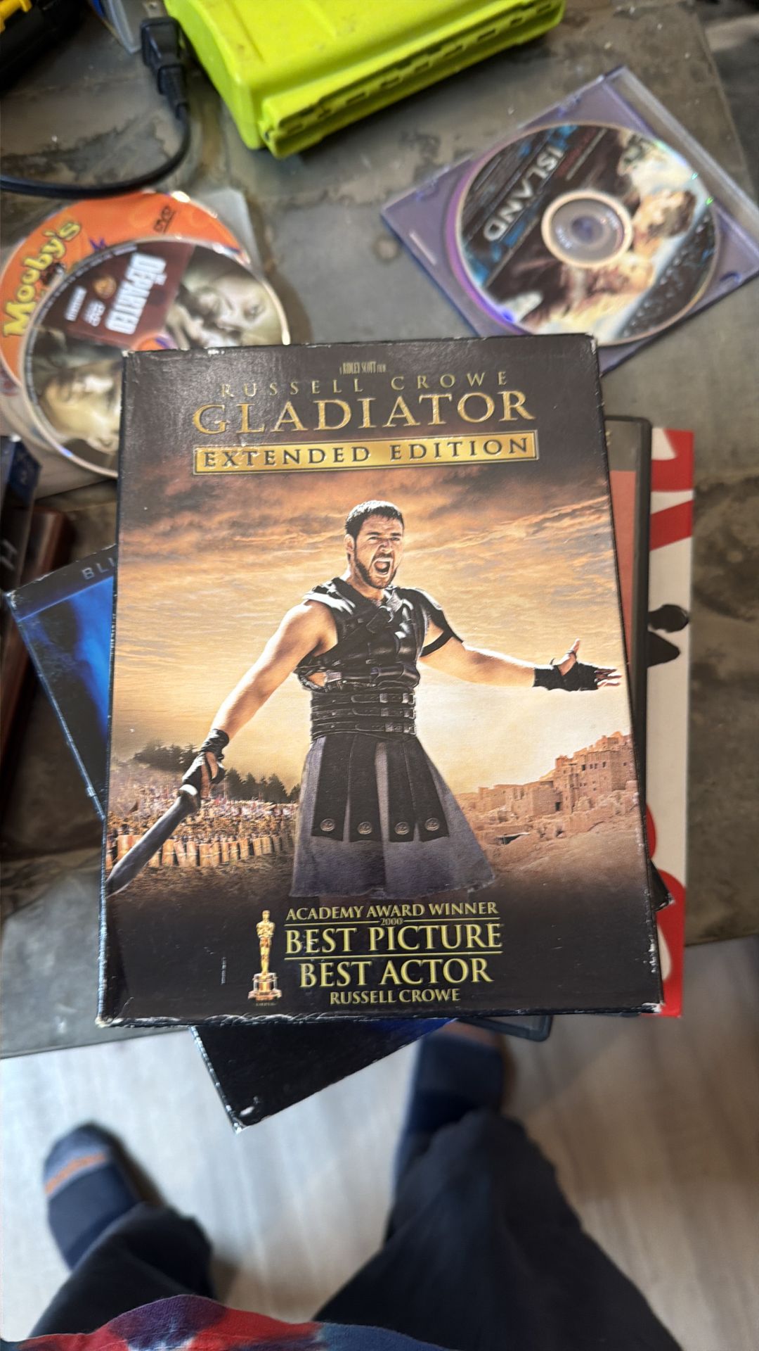 Gladiator extended edition dvd