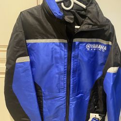 Yamaha Racing Jacket Blue CRP-14JRA-BL-SM (Size Small)