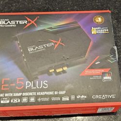 Sound Blaster AE5 plus