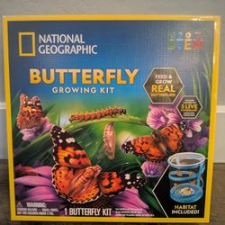 New National Geographic Butterfly Growing Kit
