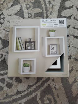 Cube Shelves Set Of 3