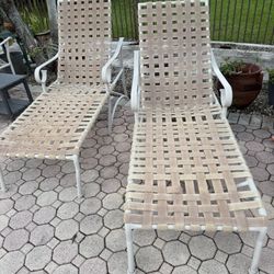 2 Pool Chairs