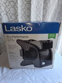 Lasko Pro Pivoting High Velocity Utility Fan New (Price Is Firm)