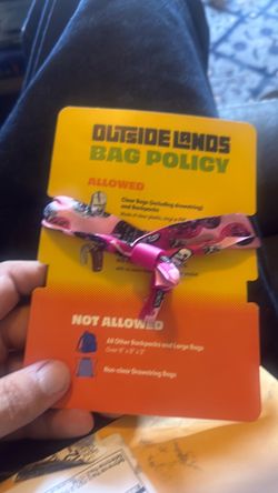2 Outsidelands Saturday tickets for sale