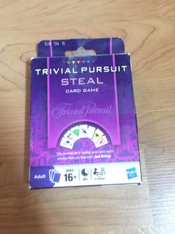 Trivial Pursuit Steal Card Game