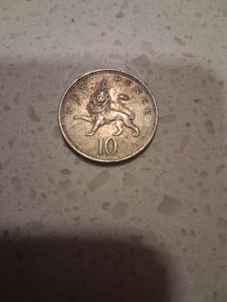 Ten Pence Coins