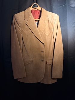 VTG Western Suede Blazer Jacket