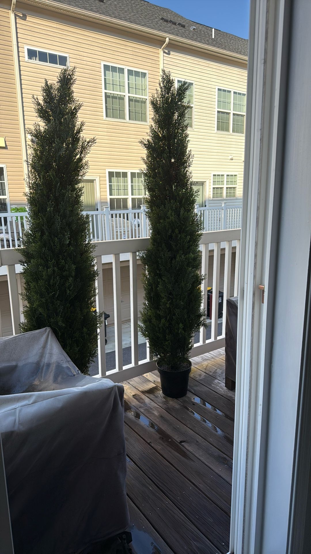 Faux Evergreen Plants