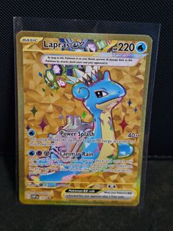Lapras ex Pokemon Card