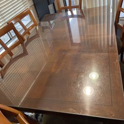 Solid Wood Table 72”x36”