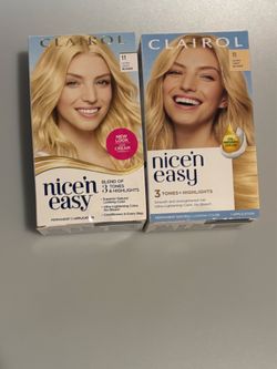 2 Boxes Clairol Nice & Easy #11 ultimate blonde