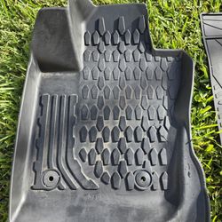 All Weather Floor Mats for 2017-2024 Jeep Compass Front, 2nd Row Seat & Trunk Liner Mat