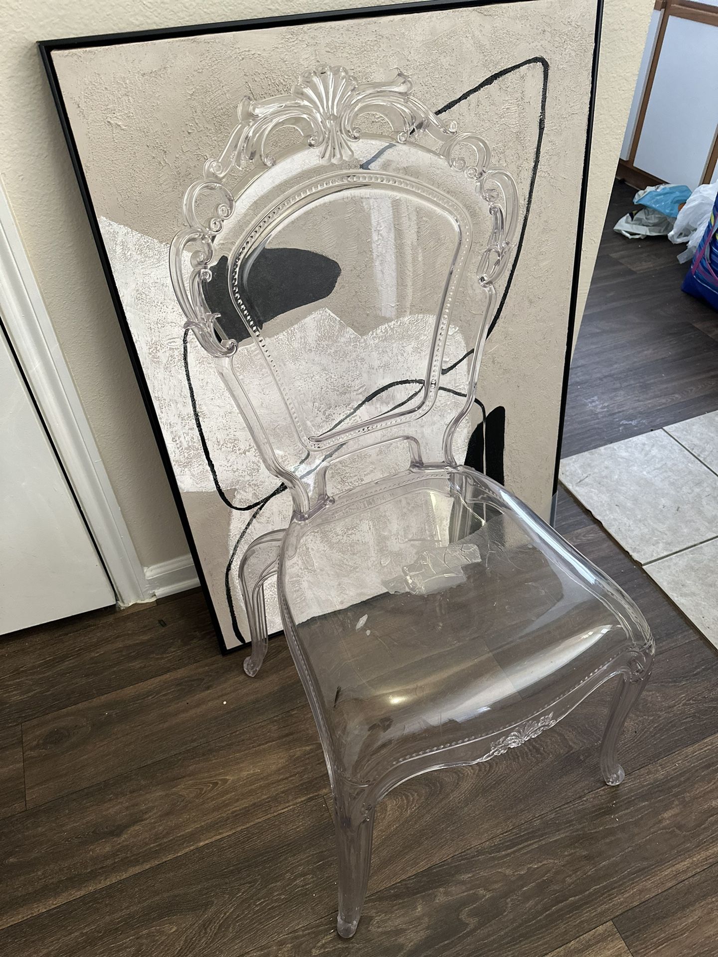 Clear Acrylic Chair