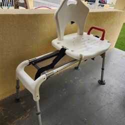Sliding Tub Transfer Chair