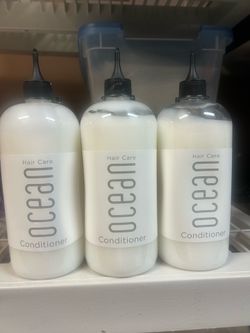 Ocean 3 Bottles Hair Conditioner Great for Air BNB
