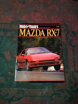Rare vintage Mazda rx-7 road & track's guide to the all new Mazda rx-7/interior,exterior chassis,brakes, suspension,etc..