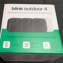 Blink Wireless Outdoor 4 Cameras 