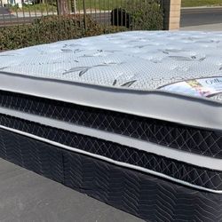 King Orthopedic Bamboo Pillow Top Mattress!!