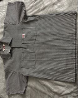Ben Davis Striped Work Shirt   Size L
