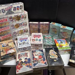 22 Boxes Of Sealed Sports Cards