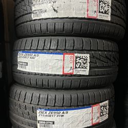 215/45/17 Falken Ziex , Tenemos Todas Las Marcas Y Medidas 