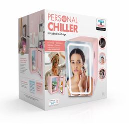 Personal Chiller Lighted Mini Fridge