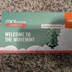 Mint mobile SIM card. 3-month trial

