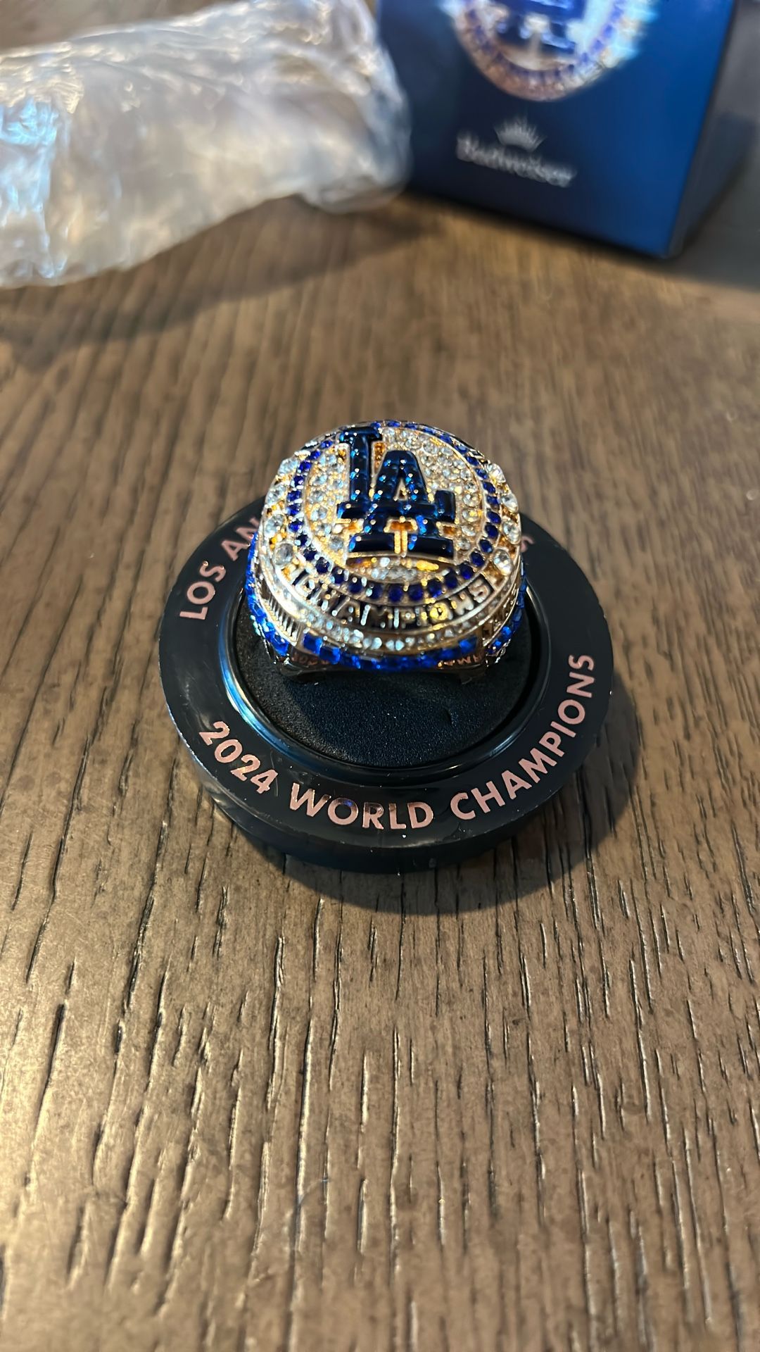 Dodgers Replica World Series Ring