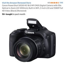 Canon PowerShot Sx530 Camera