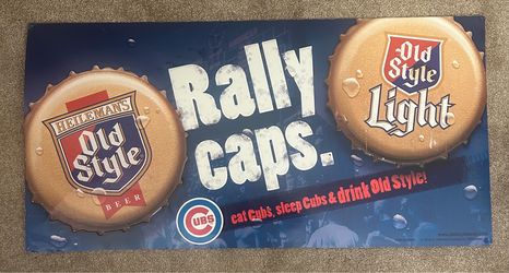 Old Style / Cubs Metal Sign