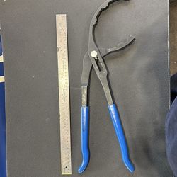 Blue-Point Large oil filter pliers