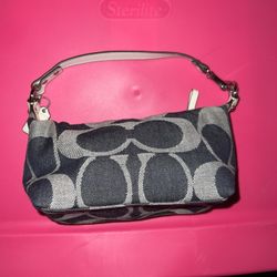 Authentic COACH denim Bag 