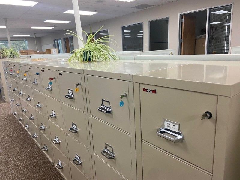 Fire King FILE CABINETS 10 Available