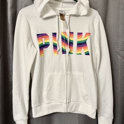Brand New PINK Zip Up Jacket 