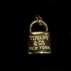 18k Locked Pendant 