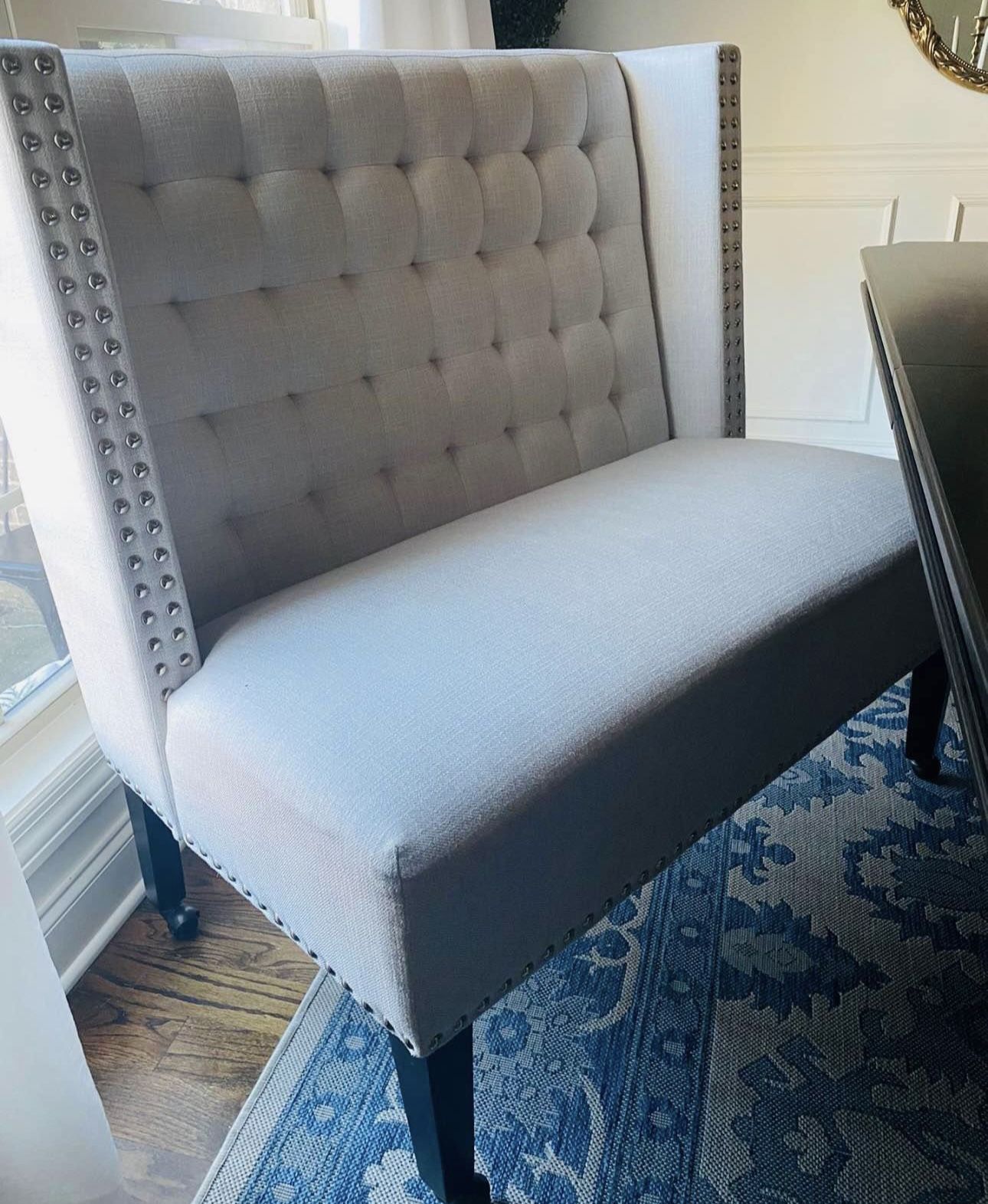 Settee Bench For Dining Table Or Hallway