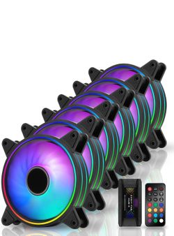 🔥 BRAND NEW EZDIY-FAB 6-Pack ARGB 120mm Case Fans – Factory Sealed 🔥