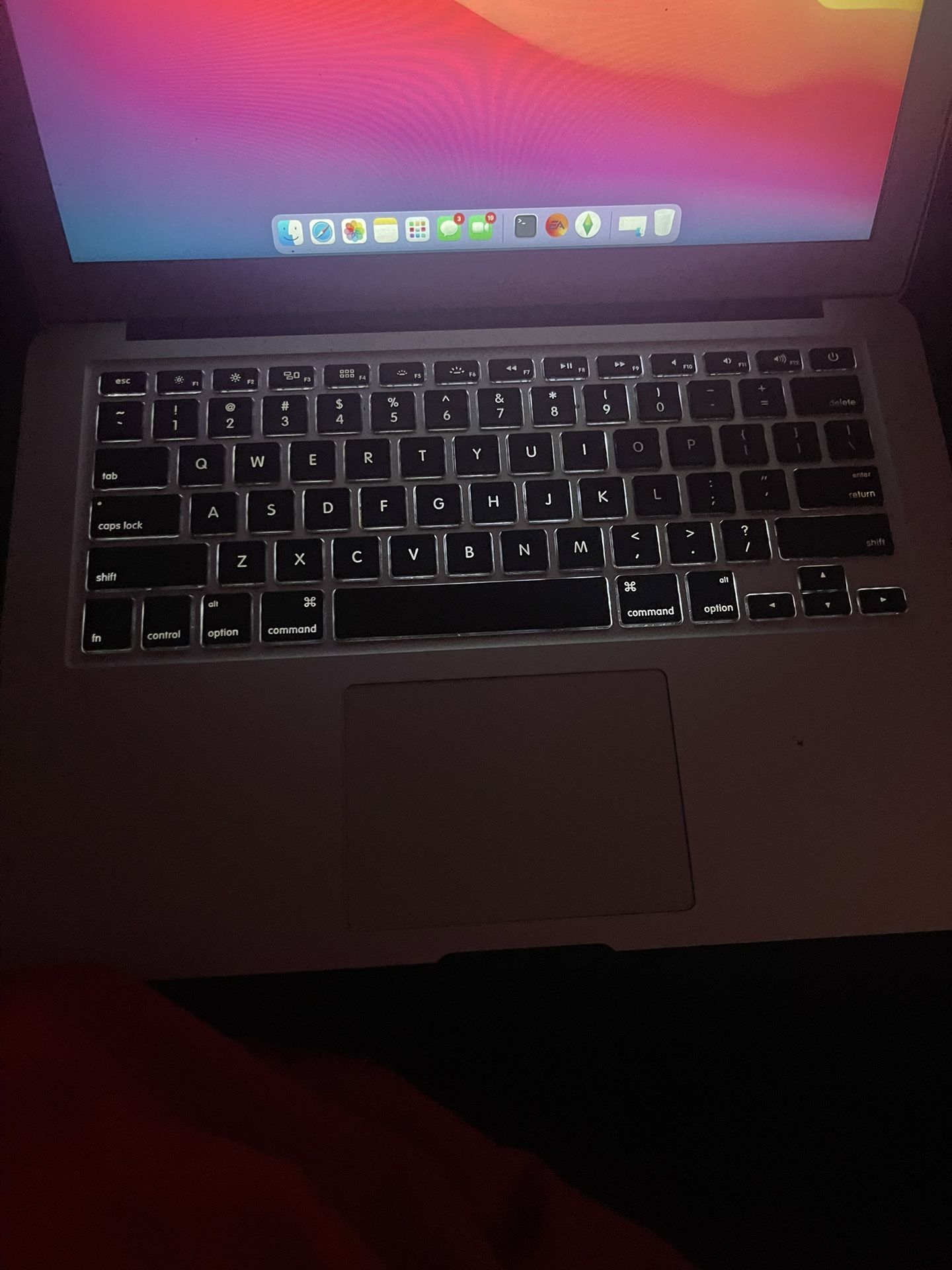 macbook air silver 13in