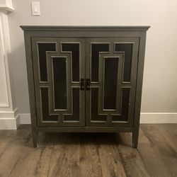 Green Media/Accent Cupboard $25