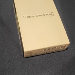 Ledger Nano S Plus Crypto Hard Wallet 