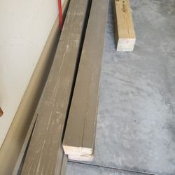 Pressure treated 6 x 6 lumber