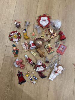 VINTAGE CHRISTMAS ORNAMENT ASSORTMENT #2
